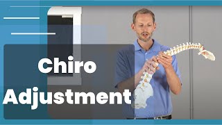 What is a Chiropractic Adjustment From Chiropractor [upl. by Normie651]