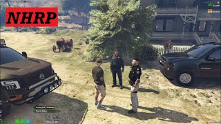 Im Not Trespassing in GTA 5 RP gta game fivem gta5 billy cops for fyp proplayer gaming [upl. by Adnilre951]