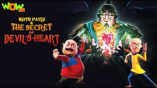 The Secret of Devils Heart  New Hindi Cartoon Movies  Motu Patlu Movie  Wow Kidz  spot [upl. by Olifoet56]