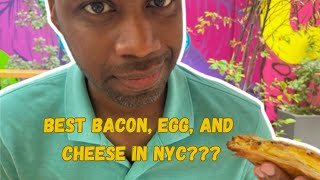 Is This The Best Bacon Egg And Cheese Sandwich In Nyc [upl. by Lleder]