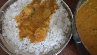 Araithu Vitta Mullangi Vengaya SambarRadish Onion Sambar Recipe in Tamil with English subtitles [upl. by Hamirak]