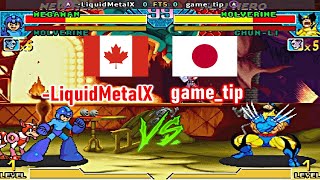 Marvel vs Capcom  LiquidMetalX vs gametip FT5 [upl. by Aritak]