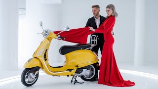 New Vespa GTS Super 300 2025 – Full Features and Test Ride [upl. by Ardnovahs]