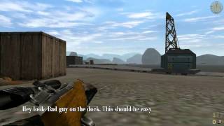 Vietcong game  Silly SP quickfight grenade throw [upl. by Hareehat773]