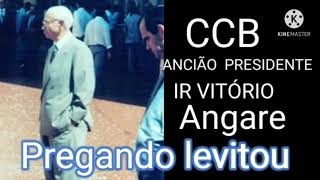 CCB IR VITORIO ANGARE FLUTUOU NO PULPITO DO BRAS [upl. by Cung535]