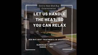 Enviro Heat Bed Bug Extermination Greenville SC bedbugscontrol bedbuginfestation bedbugservice [upl. by Sletten938]