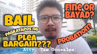 PLEA BARGAIN TAPOS BAIL FINE PROBATION 75 [upl. by Mila]