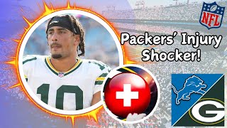 Packers Injury Report Jordan Loves Shocking Status Ahead of Lions Showdown [upl. by Ahsinert]