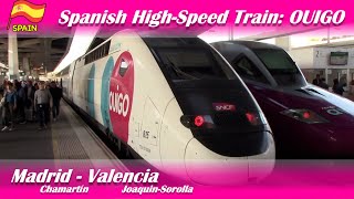 OUIGO España Train Trip From Madrid to Valencia [upl. by Zetroc952]