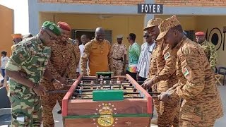 Burkina Faso  Un centre social militaire inauguré à Kaya dans le Centrenord [upl. by Naux]