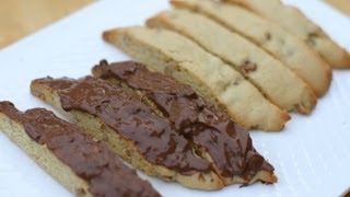 How To Make Biscotti  Italian Cookies Recipe by Rockin Robin [upl. by Frame]