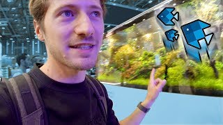 Das krasseste Aquarium das wir je gesehen haben 😳XXL Interzoo [upl. by Seiter]