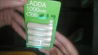 Ikea Ladda 1000mAh NiMH Showcase [upl. by Vallo]