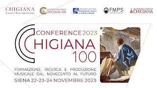 CHIGIANA CONFERENCE 2023 [upl. by Avie]