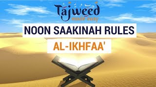 Theory Lesson 10  Al Ikhfaa  Tajweed Made Easy [upl. by Dasya]