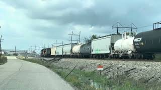 CN Geismar Yard Switching [upl. by Goto]