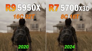 Which CPU is better for gaming Ryzen 7 5700X3D or Ryzen 9 5950X [upl. by Adnohs]