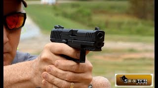 IWI Masada Pistol Review [upl. by Labinnah]