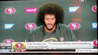 Colin Kaepernick Post Game Interview In San Diego California [upl. by Aras]