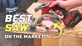 New M18 FUEL Compact Circular Saw 283320  Milwaukees Most Powerful 612quot Ever [upl. by Modestine]