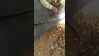 Tank roof radius cutting [upl. by Webber]