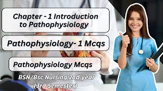 pathophysiology bsn 3rd semester mcqs Chapter 1 Introduction to pathophysiology [upl. by Anderegg]