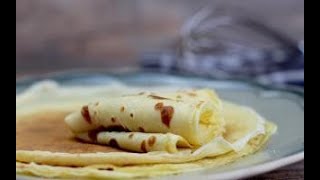 Pâte à crêpes ultra légère  CroqKilos [upl. by Stryker]