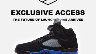 JORDAN 5 RACER BLUE LIVE ON FINISHLINE EXCLUSIVE ACCESS [upl. by Liahcim]