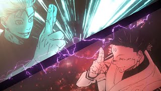 Gojo vs Sukuna chapter 225  battle fan animaton [upl. by Irv]