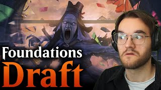 This Decks Kinda Scary  MTG Foundations Premier Draft  Magic Arena [upl. by Schuman258]