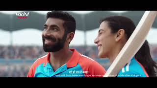 Volini Maxx Bumrah VS Smriti 15s Hindi With Subtitle [upl. by Dierdre]