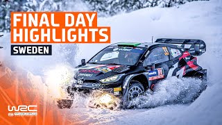 Final Day Highlights  WRC Rally Sweden 2024 [upl. by Misab]