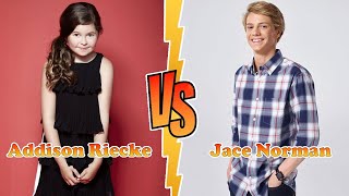 Jace Norman VS Addison Riecke Nora Thunderman Transformation ★ From Baby To 2024 [upl. by Trembly]