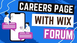 How To Add A Careers Page In Wix Website With Wix [upl. by Erdnassak]