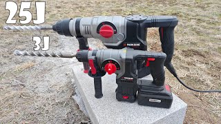 Parkside Performance 25J Hammer Drill PPBH 1600 A1 [upl. by Breanne]