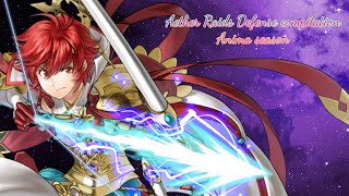 Aether Raids Defense compilation Anima season  Fire Emblem Heroes [upl. by Berriman]