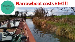 49 The cost of living on a narrowboat [upl. by Aihsenal]