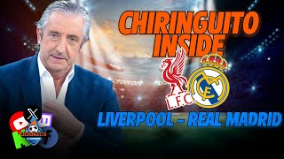 ⚽️ LIVERPOOL  REAL MADRID  UCL  Chiringuito Inside [upl. by Htennaj]