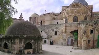 Basílica del Santo Sepulcro en Jerusalén [upl. by Deppy]