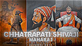 Chhatrapati Shivaji Maharaj Jayanti Edit 🙏🚩 [upl. by Love]