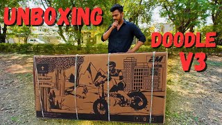 Doodle V3 Unboxing  Foldable EBike  EMotorad electricbike ebicycle ebike electric [upl. by Koehler]