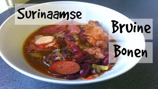 Recipe How To Make Bruine Bonen  CWF [upl. by Brecher]