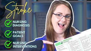 Stroke Nursing Diagnosis Full Nursing Care Plan Review [upl. by Carline]