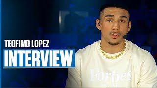 Teofimo Lopez Hints at 147 Pound Title Fight  INTERVIEW [upl. by Giovanna]