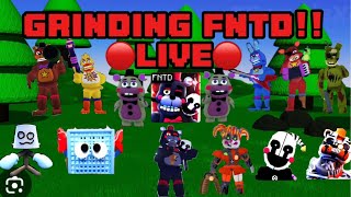 GRINDING NEW FNTD SEASON 🔴LIVE🔴 [upl. by Osnofla]