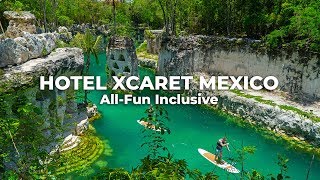 Hotel Xcaret Mexico Watch onemonth in the AllFun Inclusive Paradise  Cancuncom [upl. by Akeihsat]