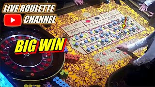 🔴 LIVE ROULETTE  🔥 BIG WIN In Real Casino 🎰 Exciting Session Exclusive ✅ 20231212 [upl. by Barbie]