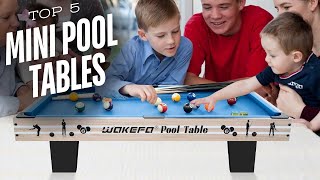 Best Mini Billiards Table  Top Mini Pool Tables for 2024 [upl. by Syst]