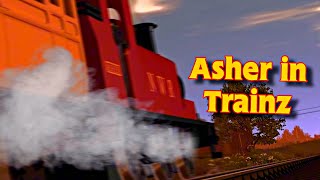 Cinematic TTTE Trainz Test  Asher in Trainz [upl. by Mima]