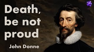 Death be not proud  John Donne [upl. by Raamal]